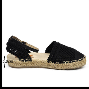 Scarpe Sandali Espadrillas Da Donna Con Platform Corda HJ7153