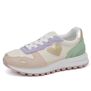 Scarpe Da Donna Ginnastica Corsa Sportive Sneaker Para Platform Cuore 2087