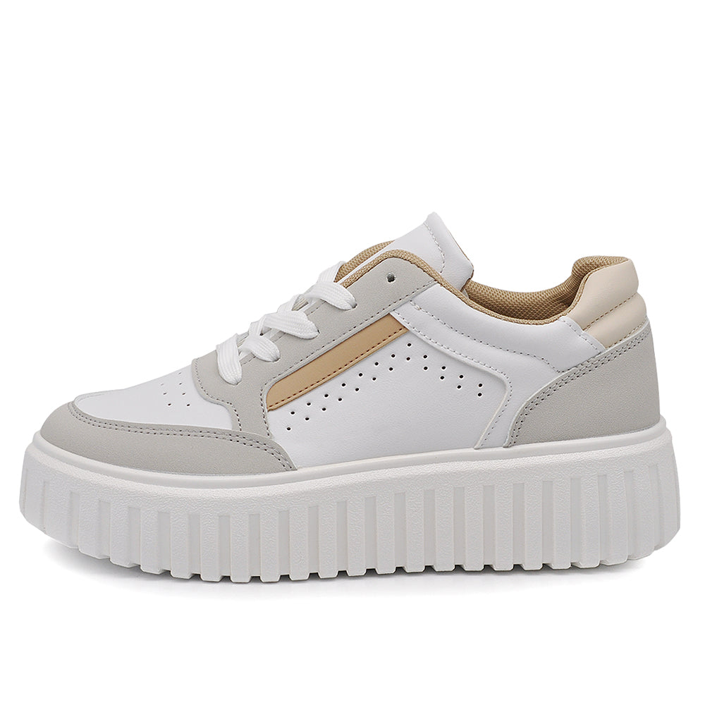 Scarpe Da Donna Ginnastica Sportive Sneaker Zeppa Para Platform A131