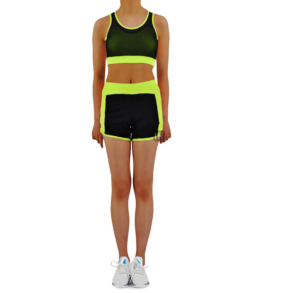If Fashion Completo Sportivo Katia Fitness Top+Calzoncini HYX4570